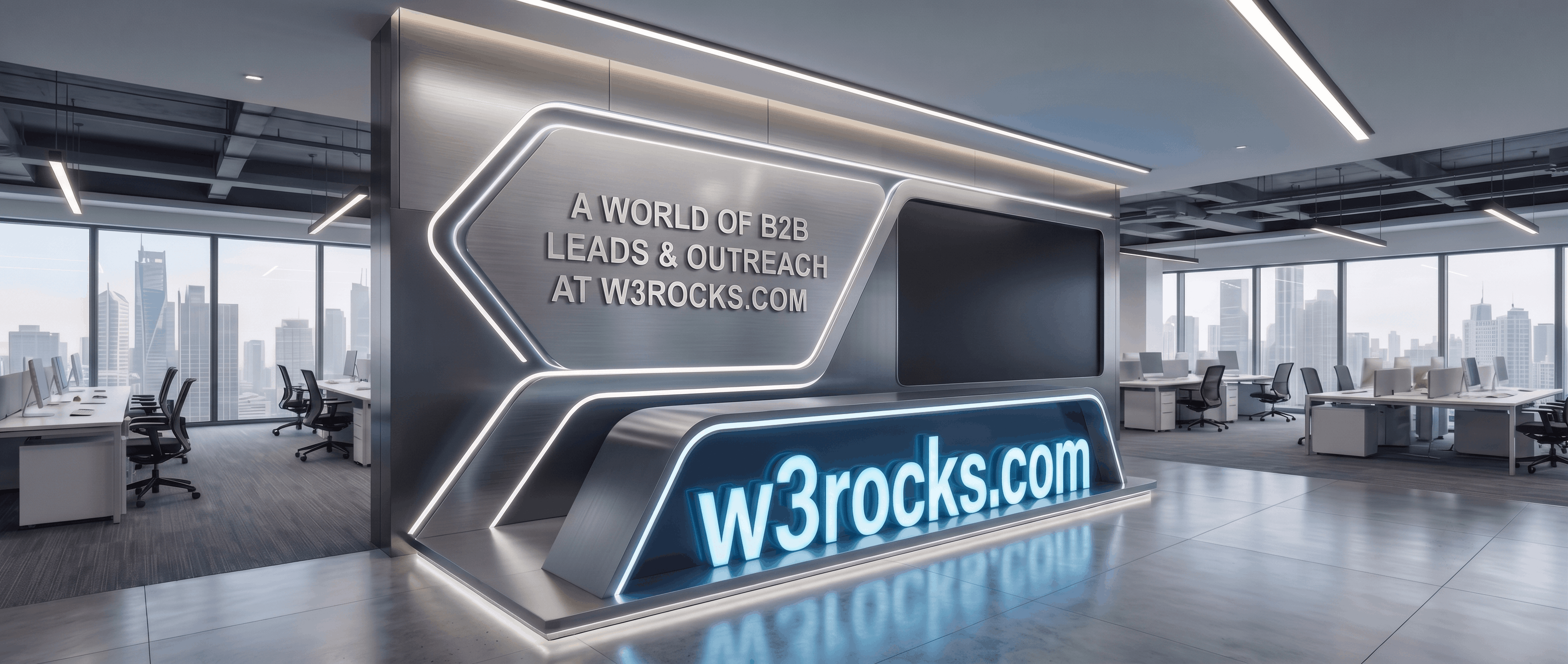 W3Rocks B2B Leads and Outreach Platform Workspace